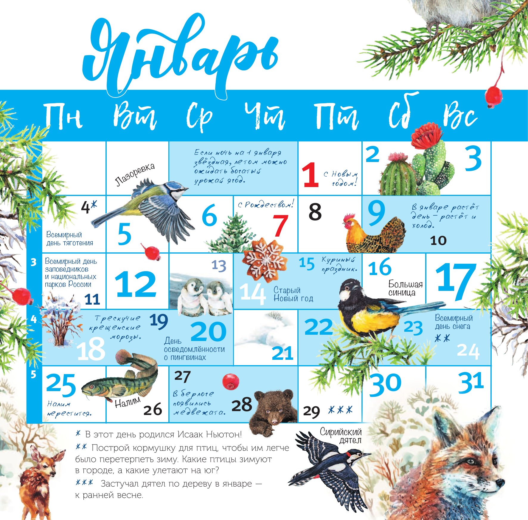  Календарь живой природы - страница 2