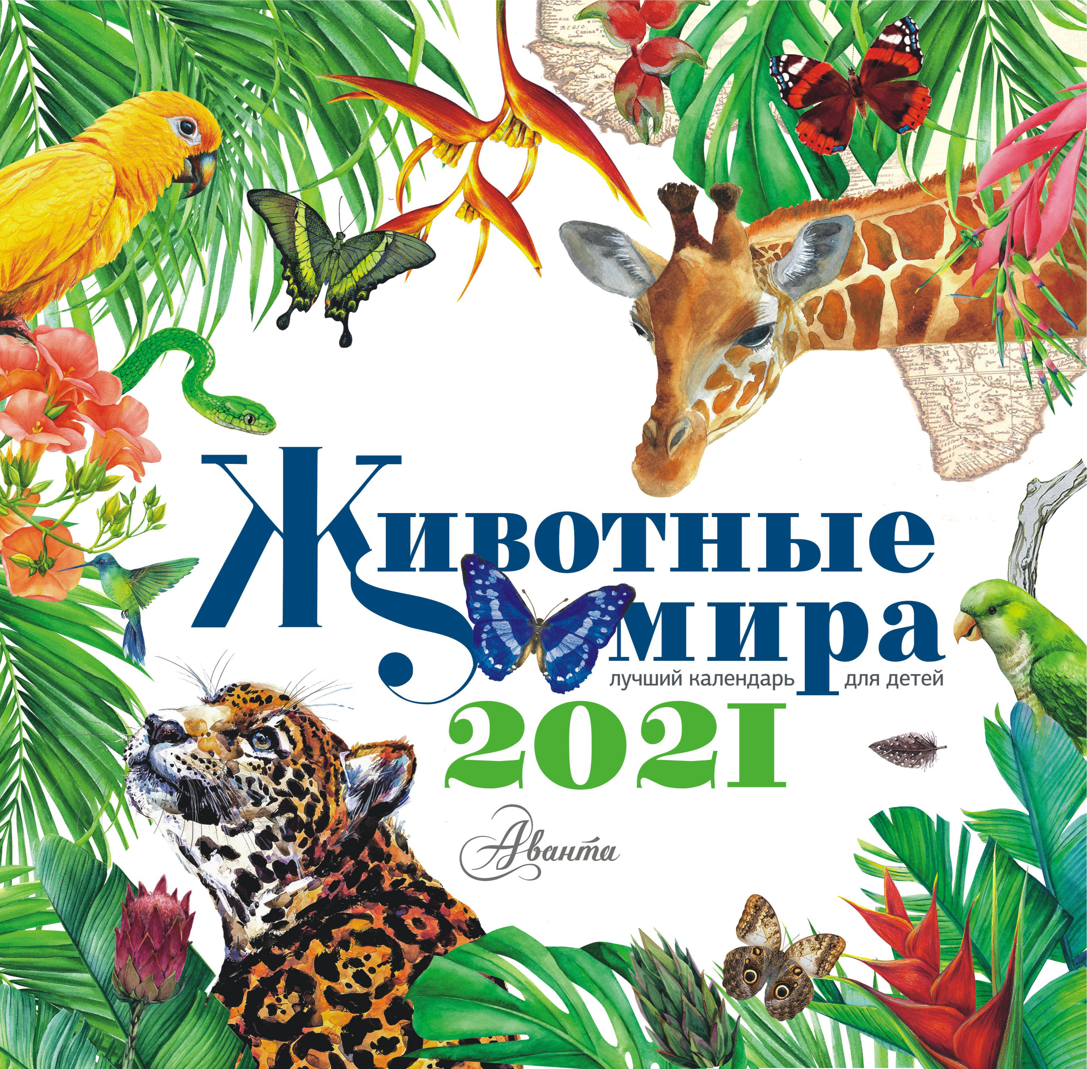  Календарь Животные мира 2021 - страница 0