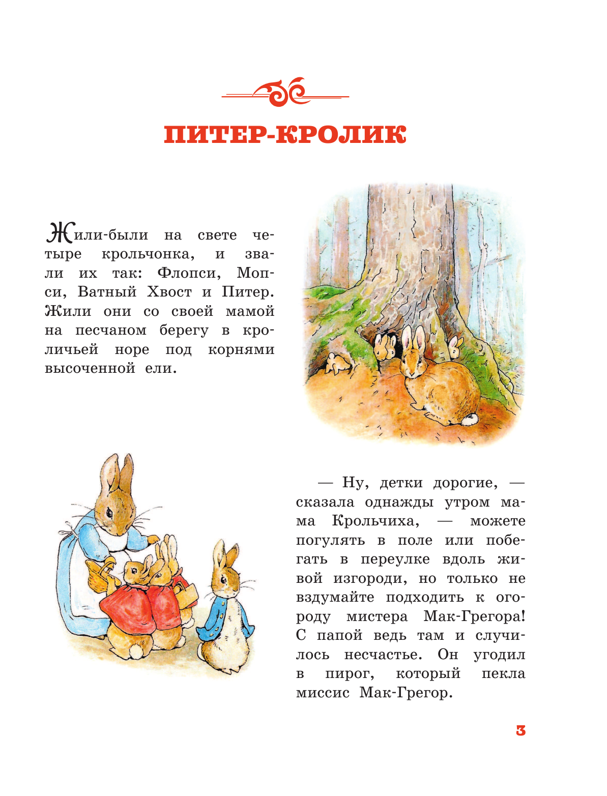Поттер Беатрис Питер-кролик (рисунки Б. Поттер) - страница 4