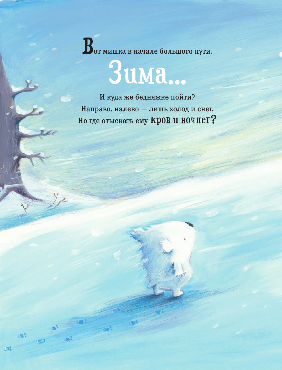 Миттон Тони, Браун Элисон Снежный медвежонок - страница 1