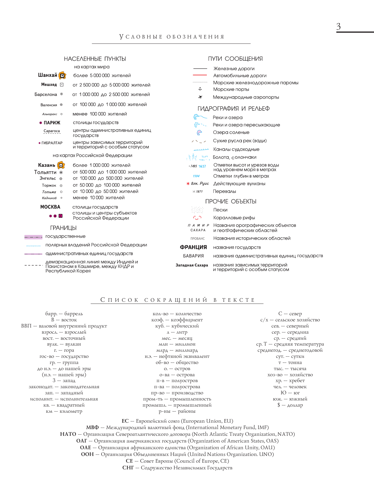  Атлас мира. Максимально подробная информация (бел.) - страница 4