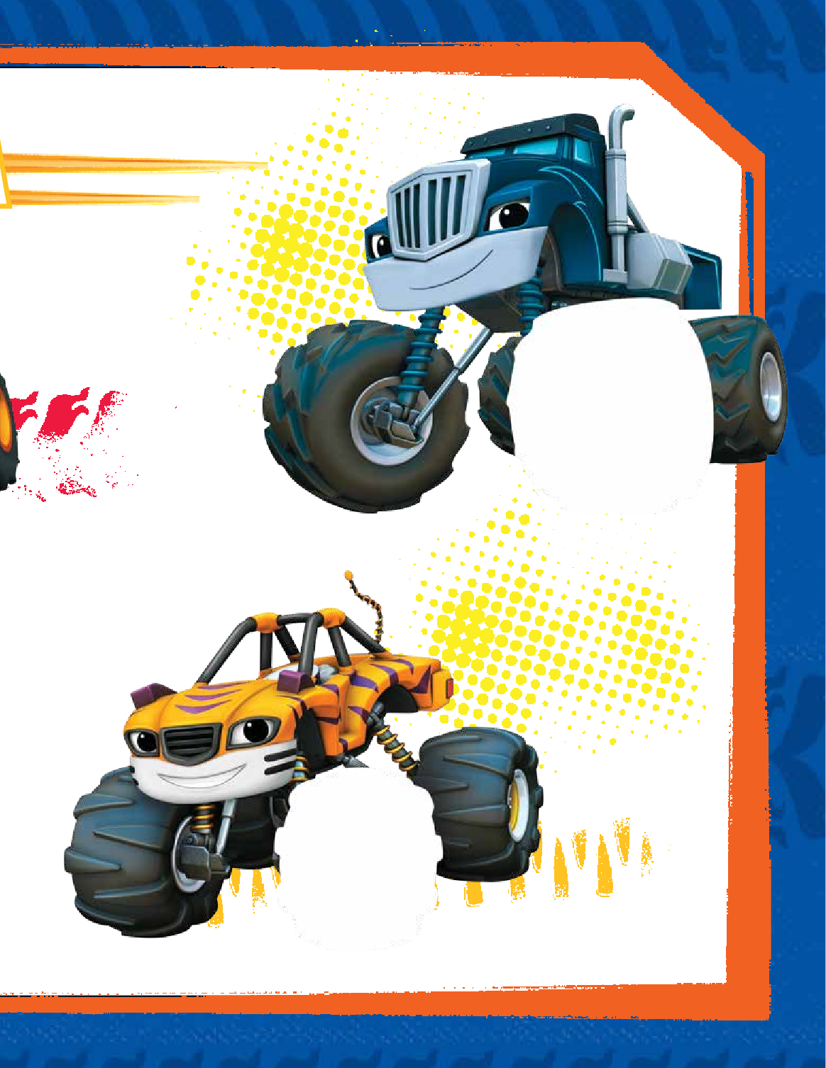  Вспыш и чудо-машинки. Развивающие многоразовые наклейки (зеленые) - страница 4