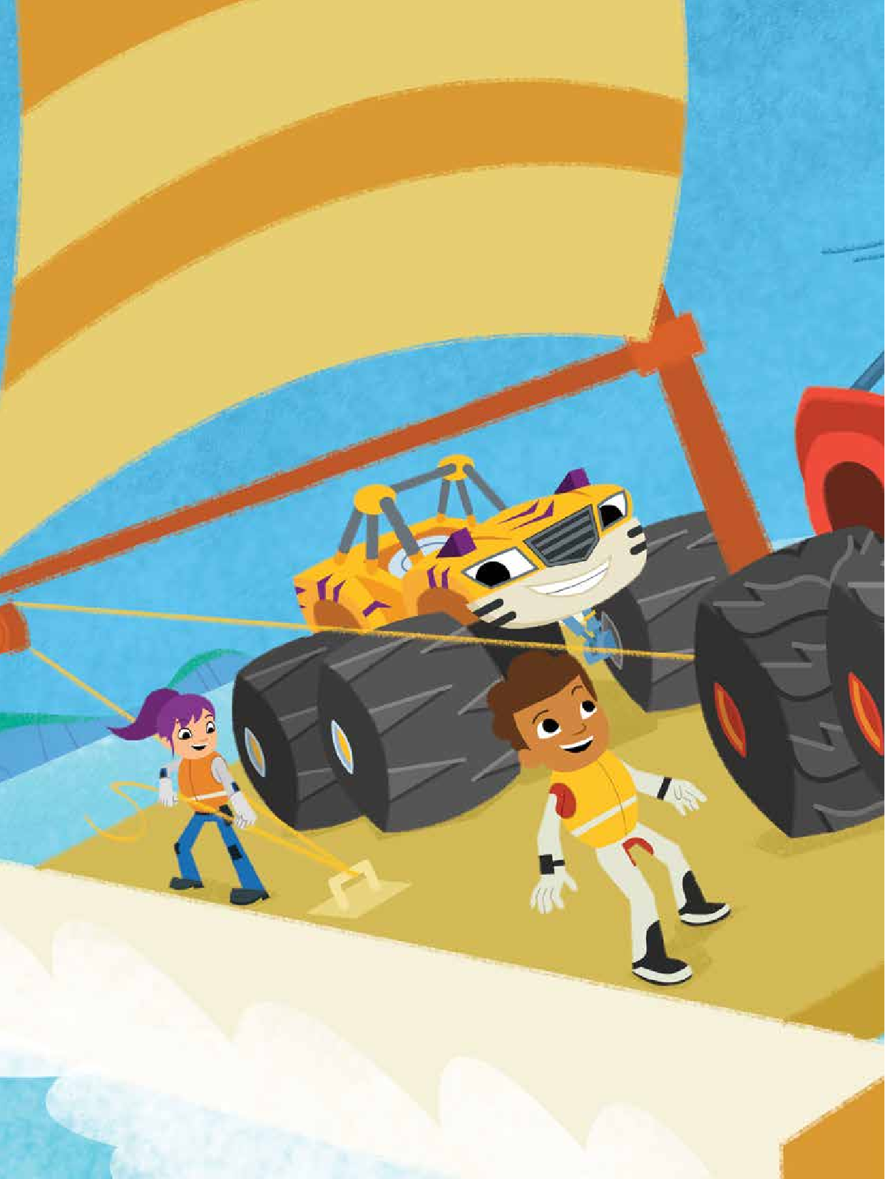 Берриос Франк Вспыш и Чудо-машинки. Ветер приключений - страница 4