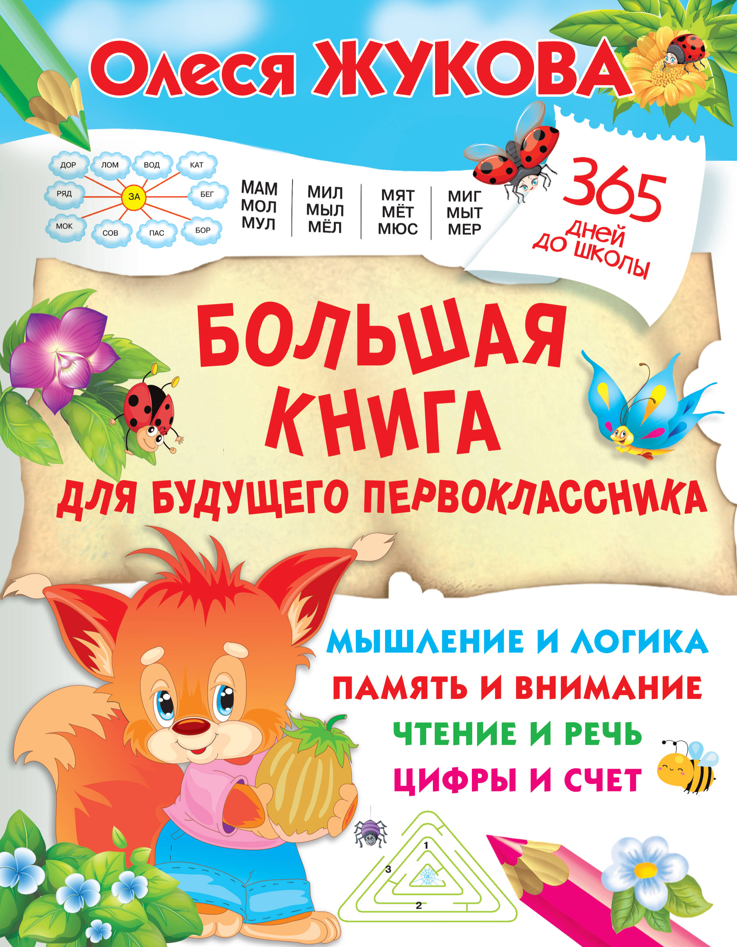 Жукова Олеся Станиславовна Большая книга для будущего первоклассника - страница 0