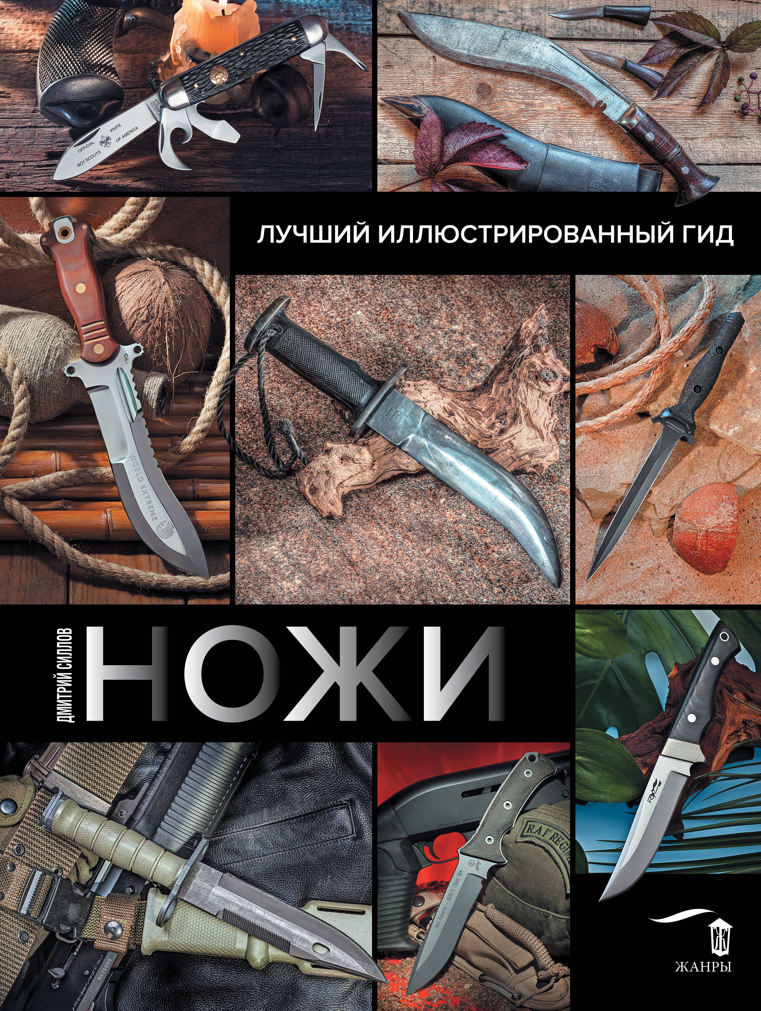 Силлов Дмитрий Олегович Ножи. Лучший иллюстрированный гид - страница 0