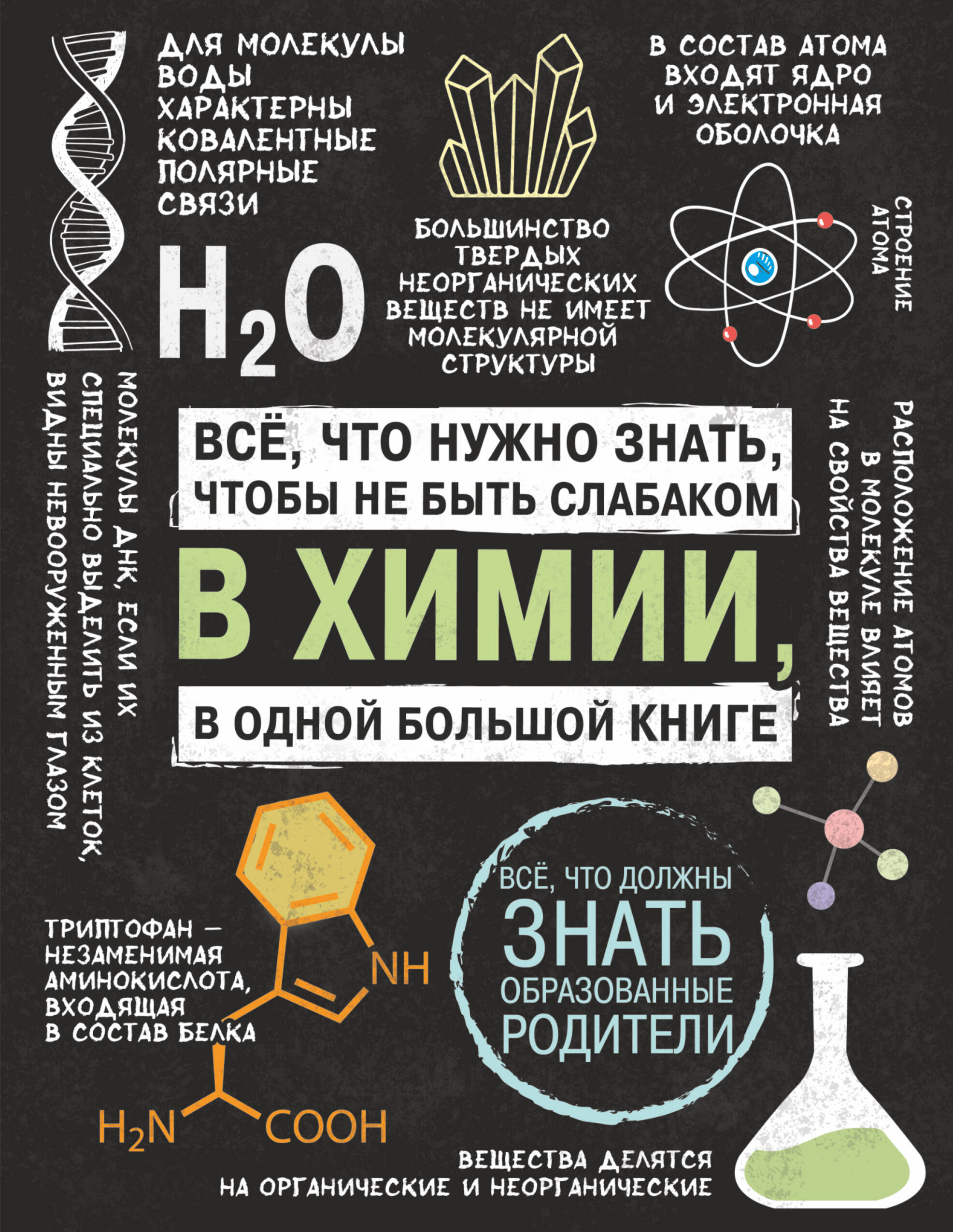  Все что нужно знать, чтобы не быть слабаком в химии в одной большой книге - страница 0