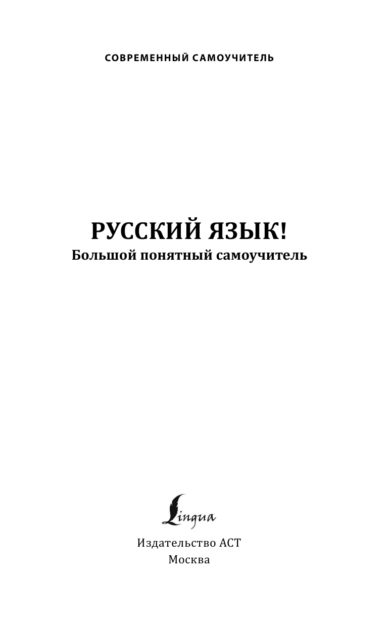  Русский язык! Большой понятный самоучитель - страница 4