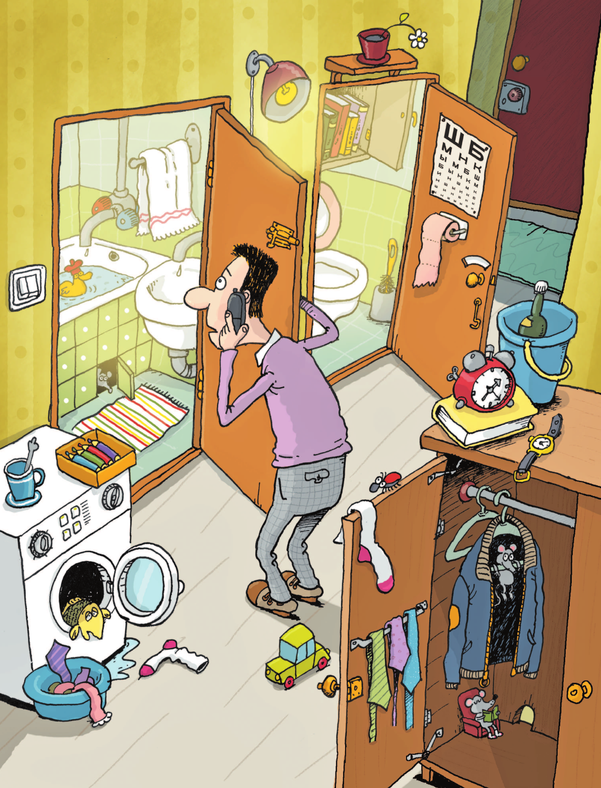 Остер Григорий Бенционович Дети и Эти-1. Рисунки Н. Воронцова - страница 3