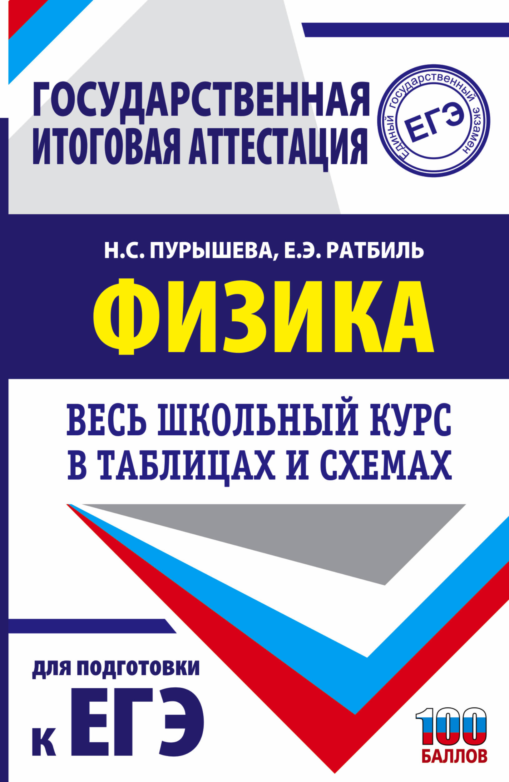Пурышева Наталия Сергеевна, Ратбиль Елена Эммануиловна ЕГЭ. Физика. Весь школьный курс в таблицах и схемах для подготовки к единому государственному экзамену - страница 0