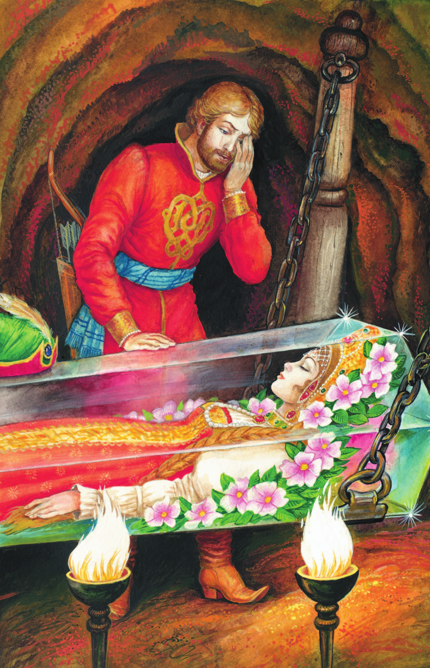 Пушкин Александр Сергеевич Сказка о мёртвой царевне и о семи богатырях - страница 3