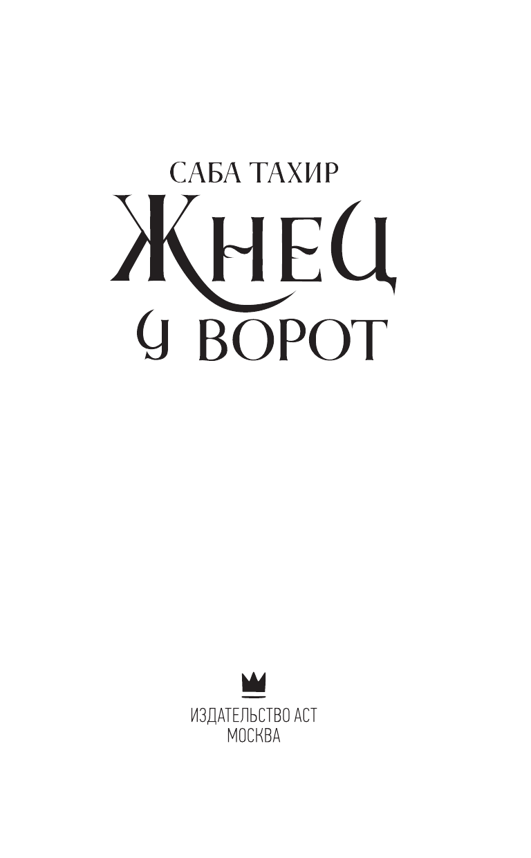 Тахир Саба Жнец у ворот - страница 4