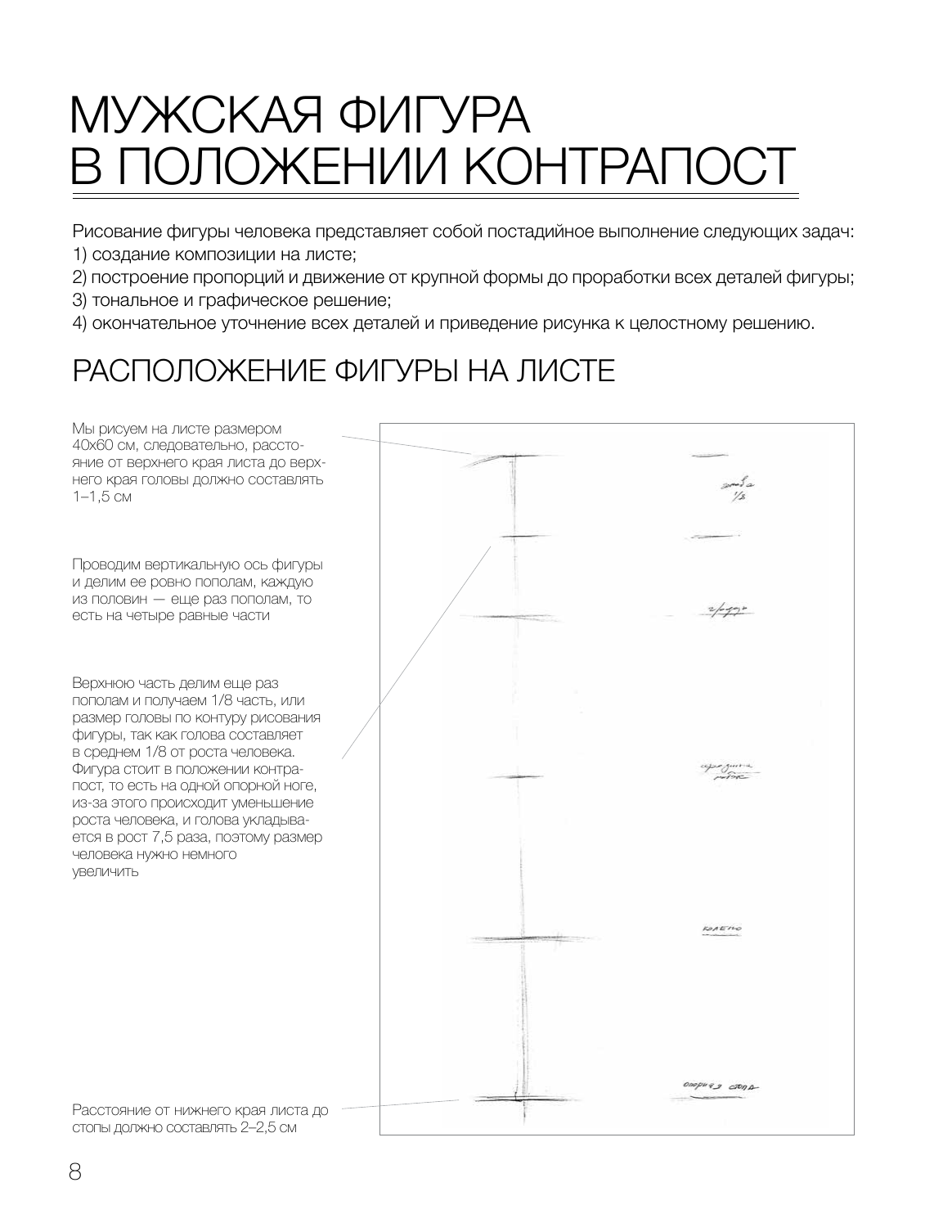Рыжкин Александр Николаевич, <не указано> База академического рисунка. Фигура человека, голова, портрет и капитель - страница 1
