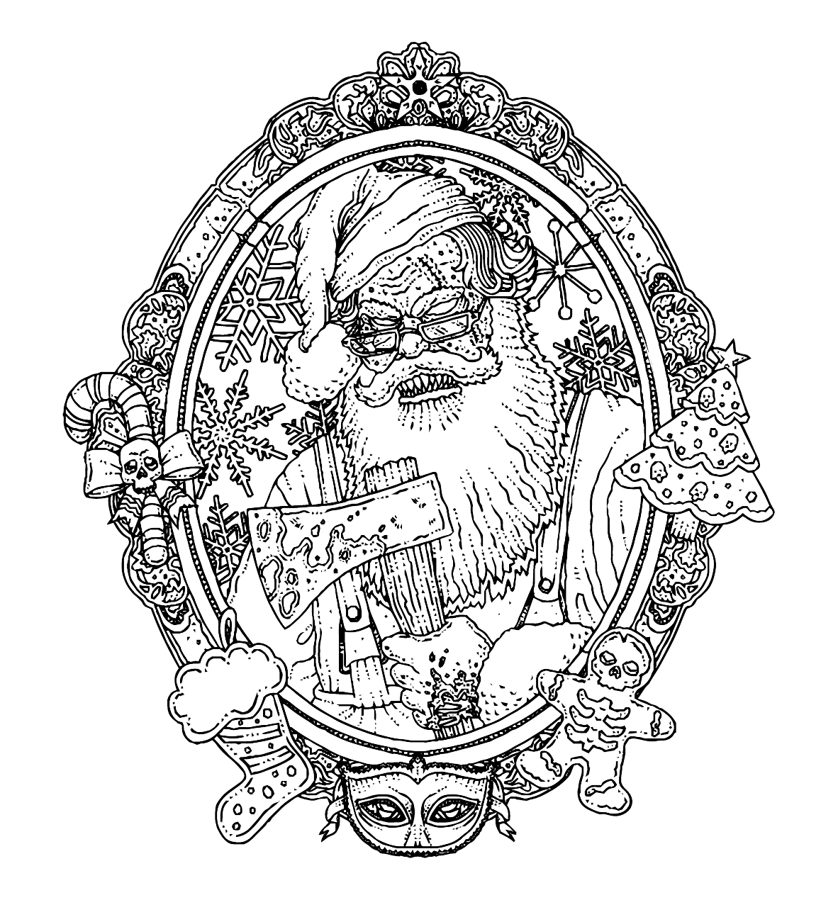  Леденящий ужас. Разукрась этот ужас - страница 3