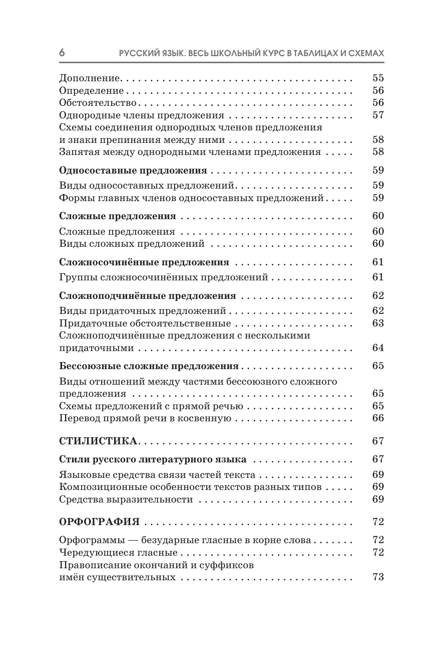 Текучева Ирина Викторовна ОГЭ. Русский язык. Полный курс в таблицах и схемах для подготовки к ОГЭ - страница 4