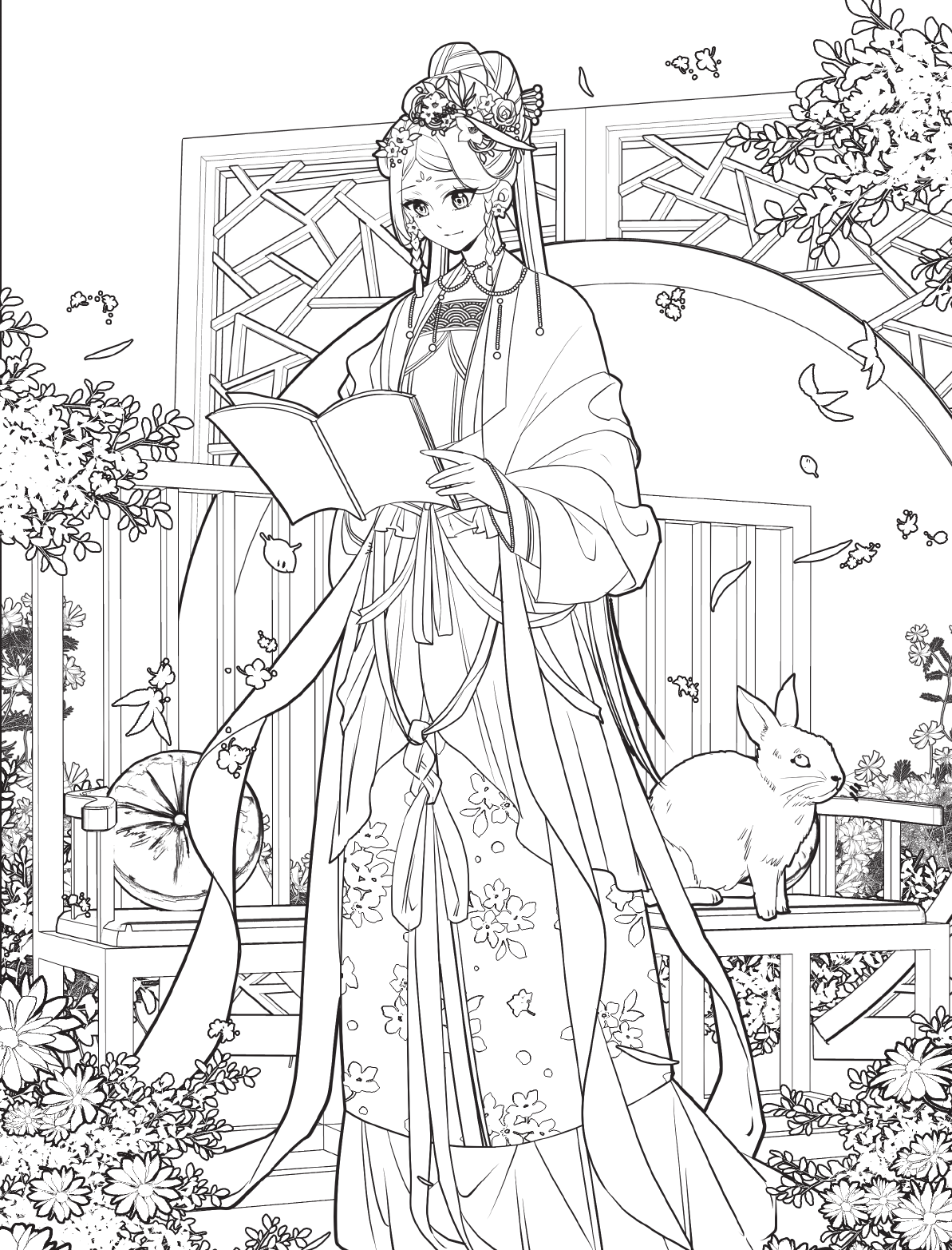 Ло Ао Anime Art. Красавицы Поднебесной. Книга для творчества в стиле аниме и манга - страница 4