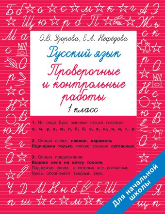 Русский язык 1 класс. Проверочные и контрольные работы