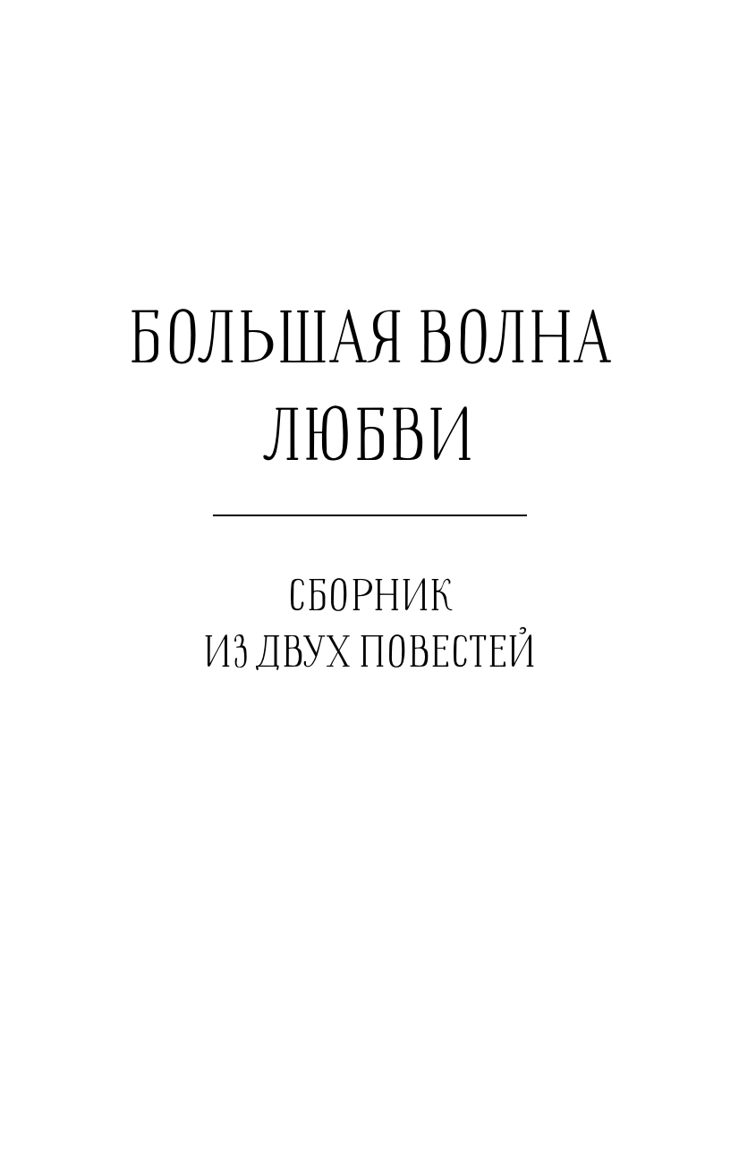 Самарский Михаил Александрович Большая волна любви - страница 2