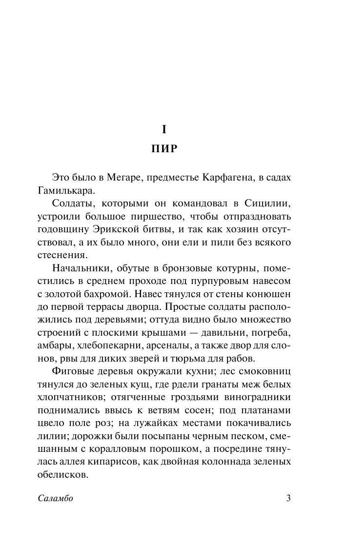 Флобер Гюстав Саламбо - страница 4