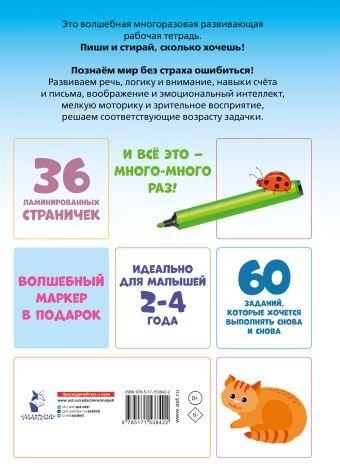 Пиши-стирай 2-4 года