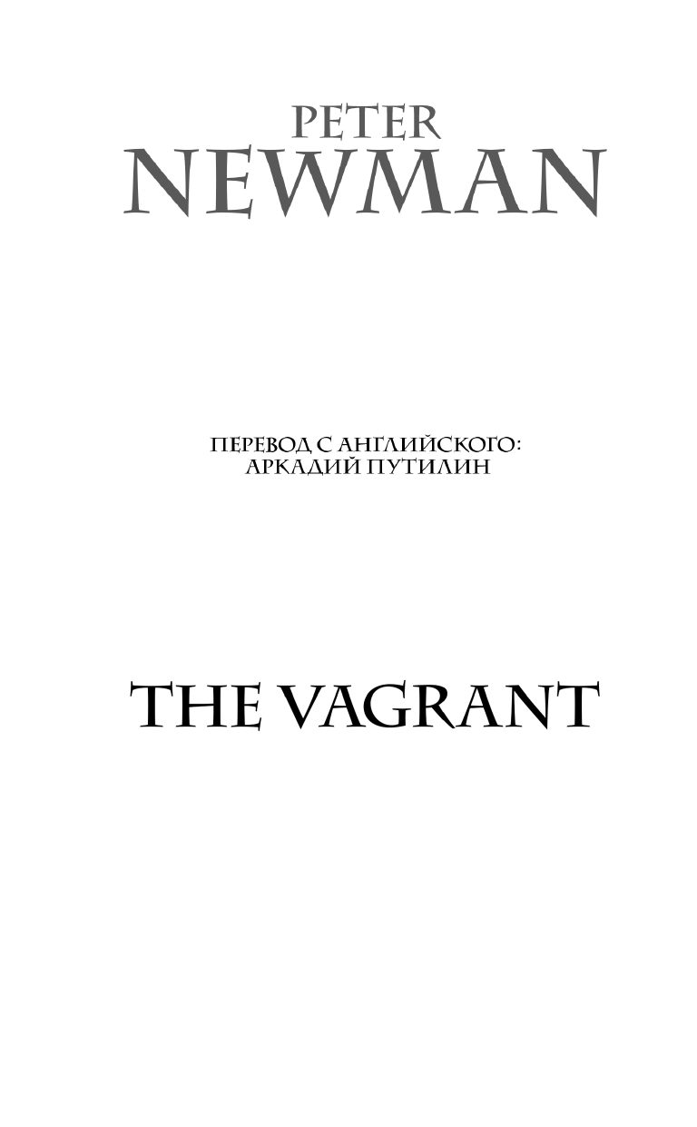 Ньюман Питер Странник - страница 3
