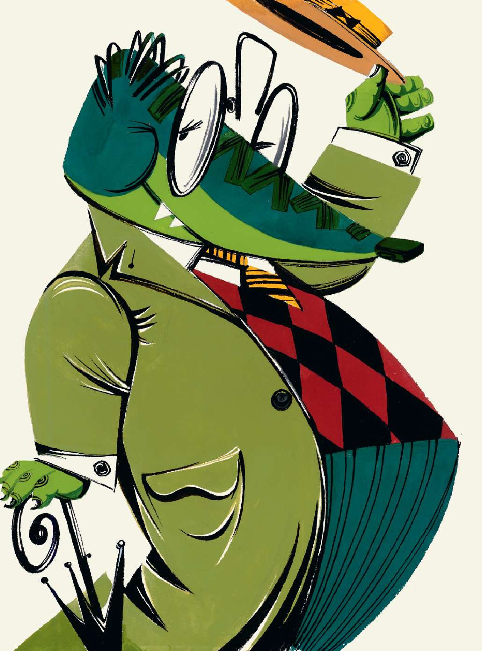 Чуковский Корней Иванович Крокодил - страница 3