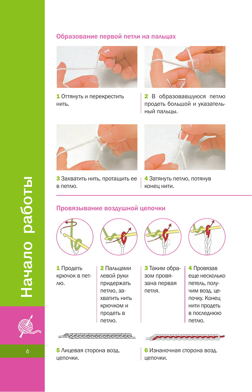 Михайлова Татьяна Викторовна Вязание мотивов крючком: шаг за шагом. Самый наглядный самоучитель - страница 3