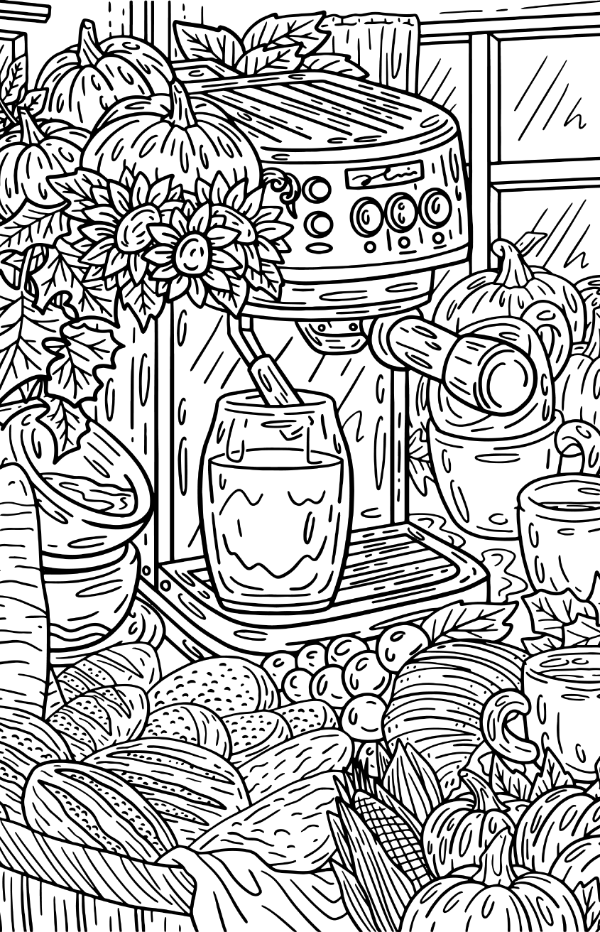 Домоседов Владимир Винтажная раскраска для уютных вечеров. Раскраска антистресс - страница 4