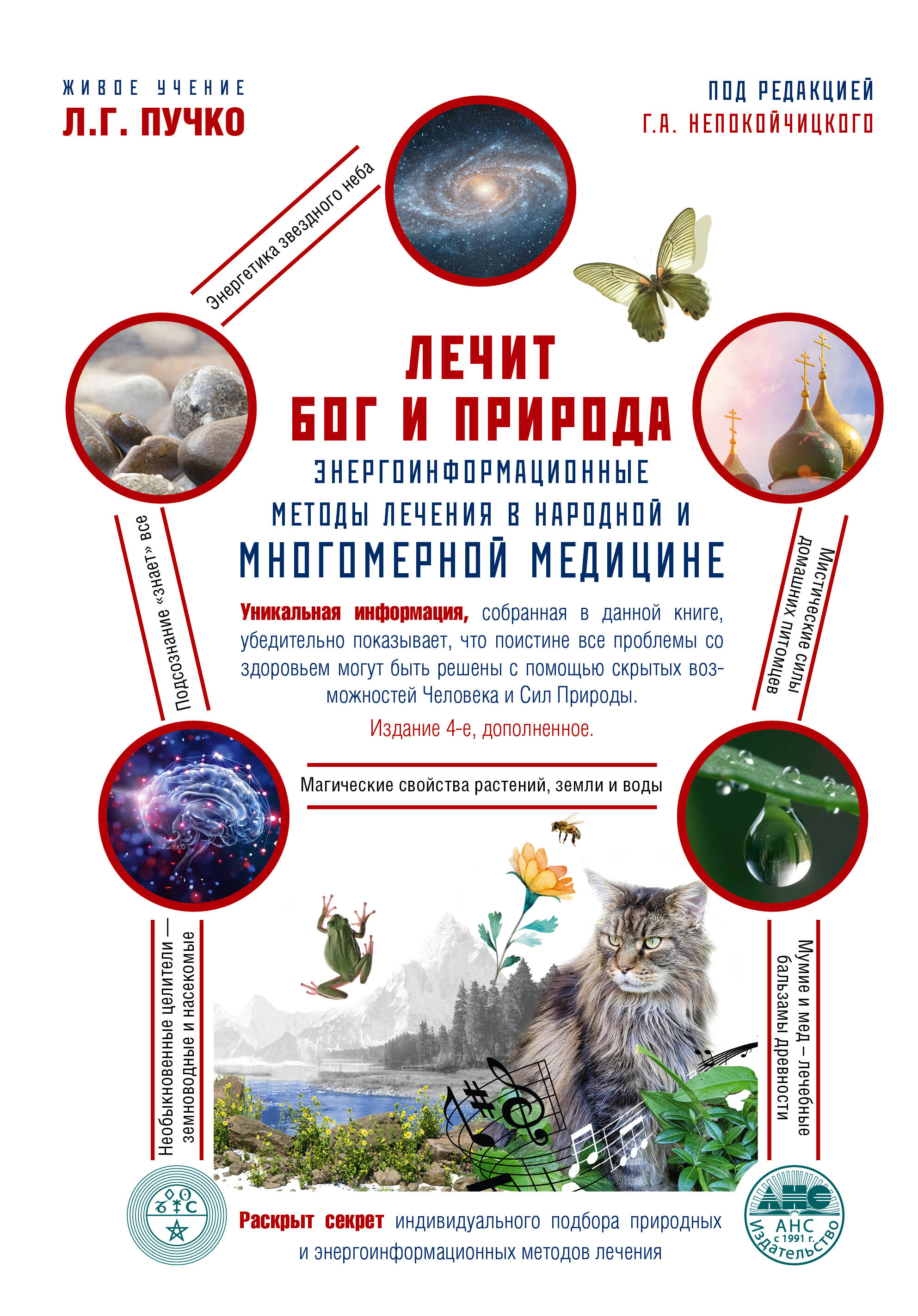 Непокойчицкий Геннадий Анатольевич Лечит Бог и Природа. Энергоинформационные методы лечения в народной и многомерной медицине. - страница 0