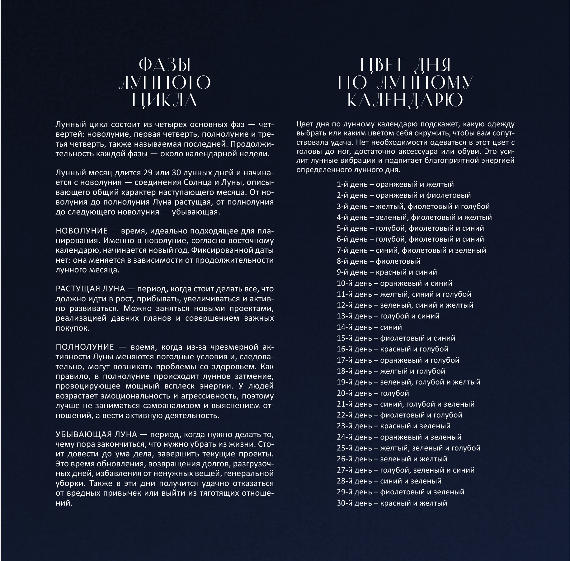  Лунный календарь на 2024 год (настенный) - страница 3