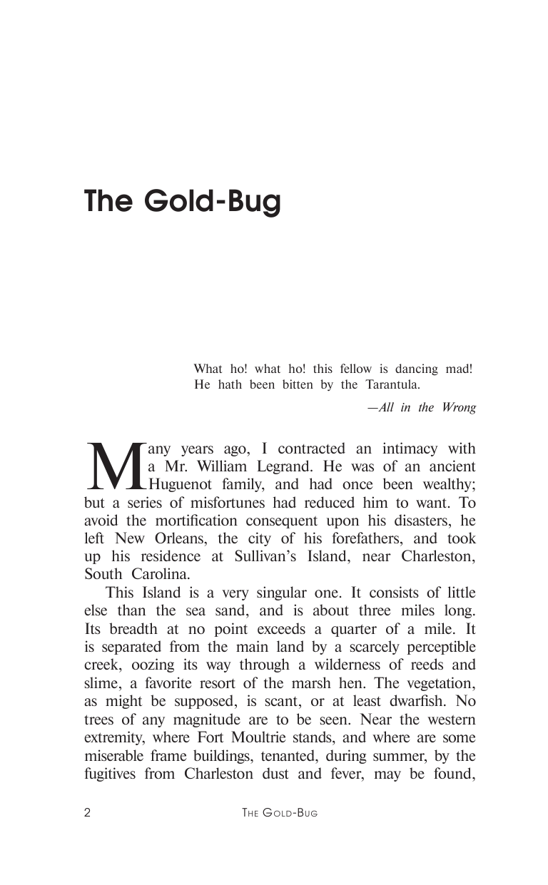 По Эдгар Аллан The Gold-Bug - страница 3