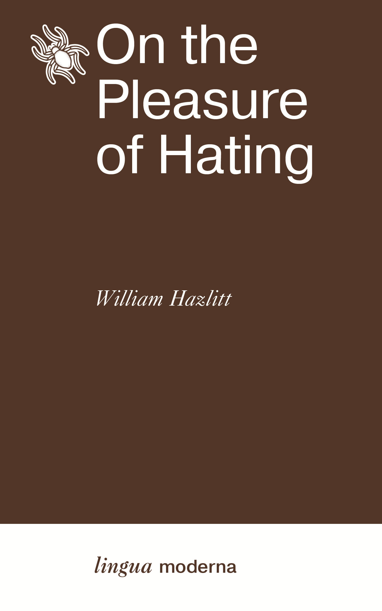  On the Pleasure of Hating - страница 0