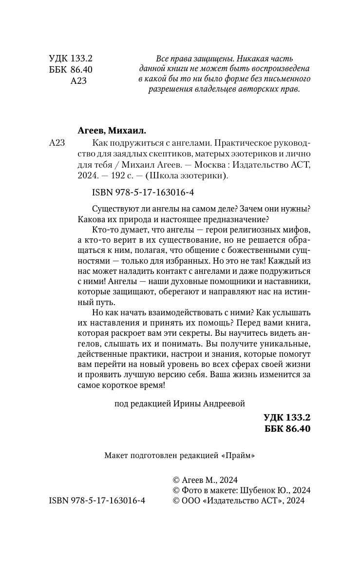 Агеев Михаил  Как подружиться с ангелами. Практическое руководство для заядлых скептиков, матерых эзотериков и лично для тебя - страница 2