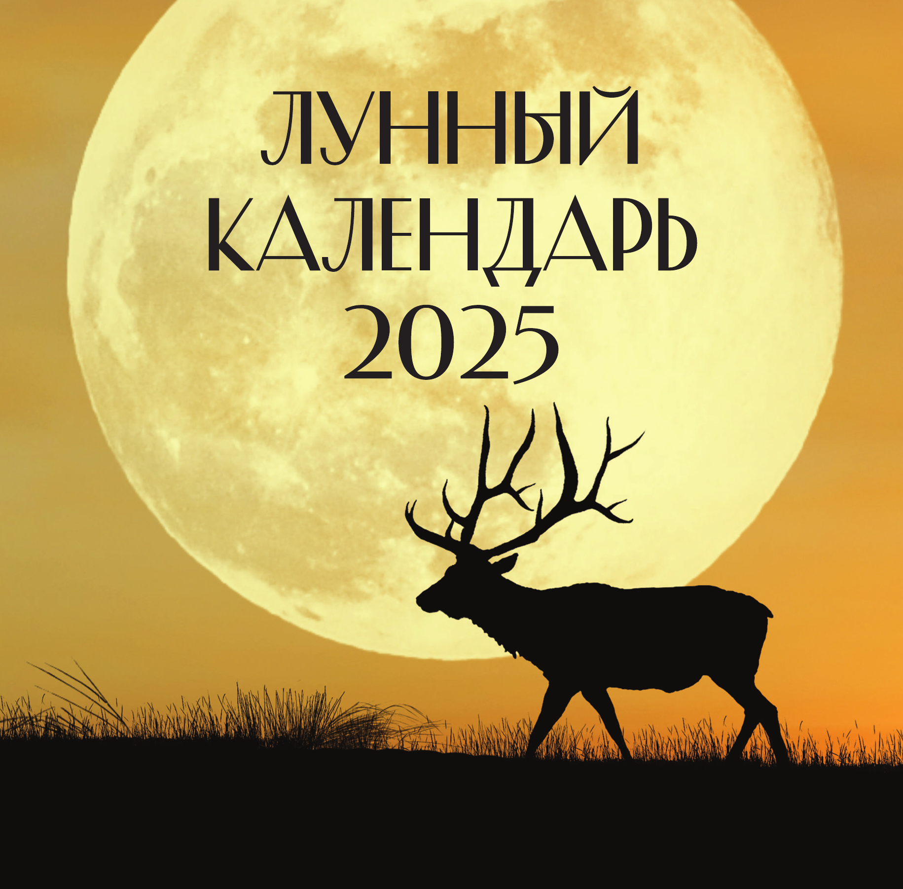  Лунный календарь на 2025 год (настенный) - страница 1