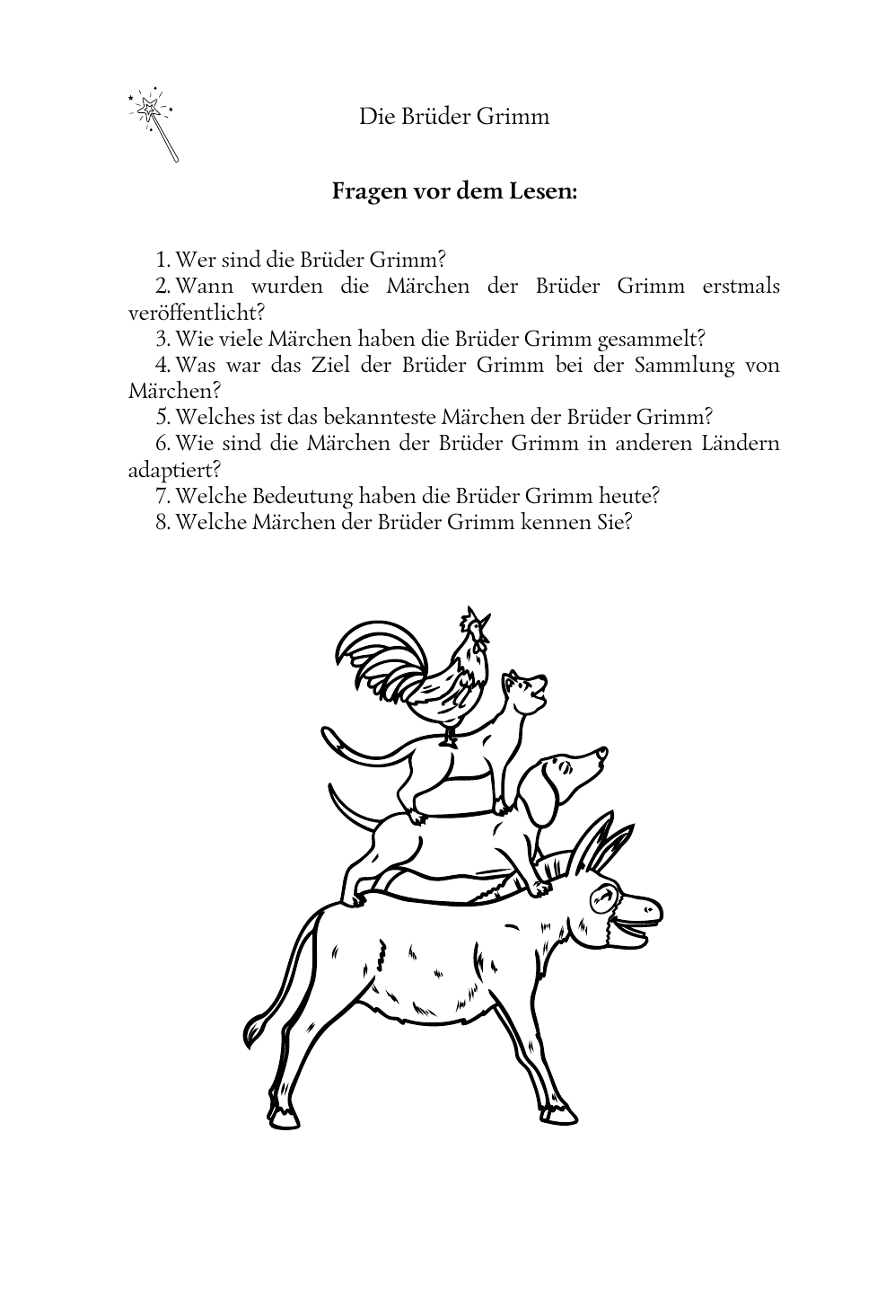 Гримм Якоб, Гримм Вильгельм Die besten deutschen Märchen. A1 - страница 3