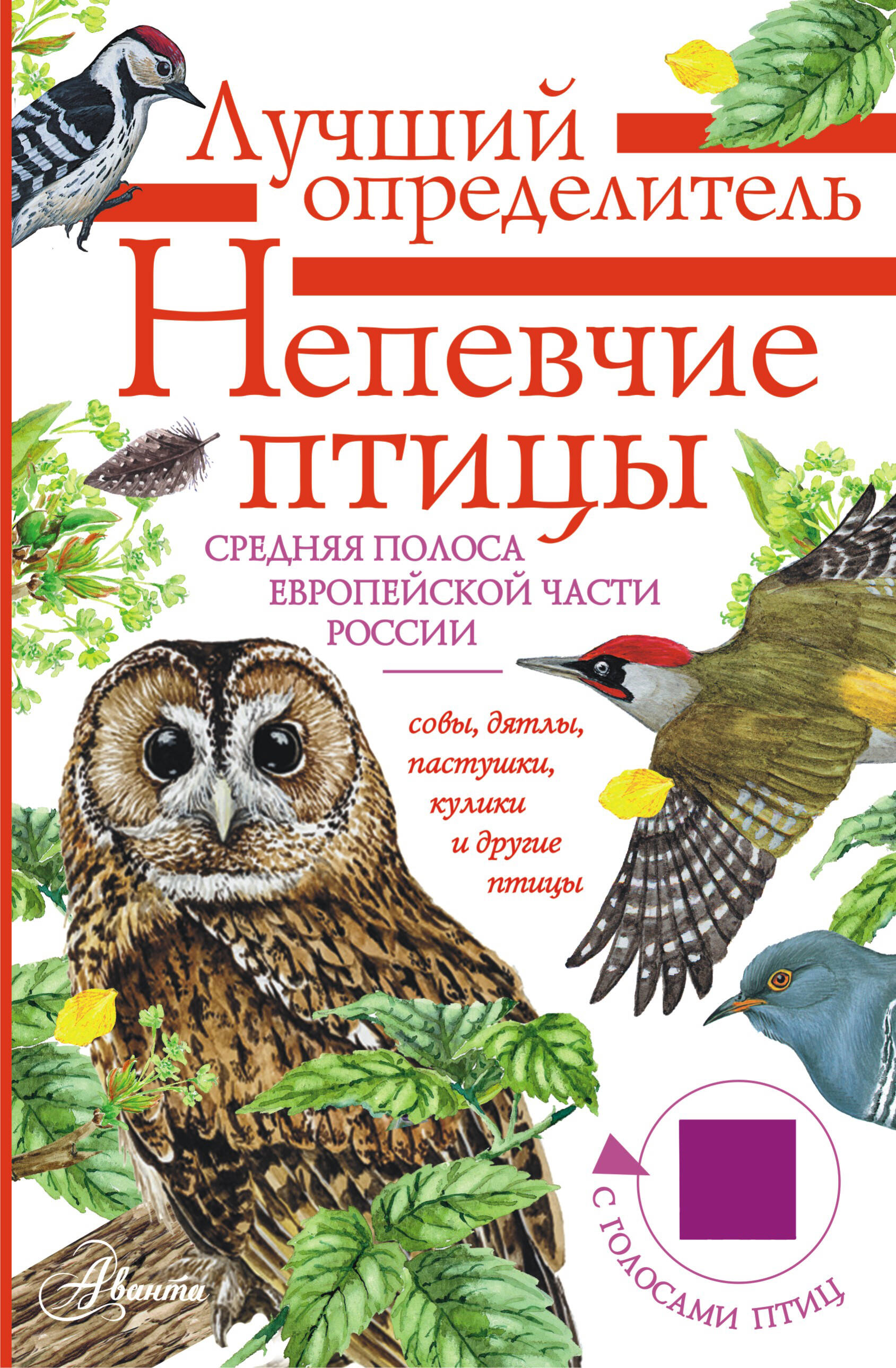 Коблик Евгений Александрович, Архипов Владимир Юрьевич Непевчие птицы. Средняя полоса европейской части России. Определитель с голосами птиц - страница 0