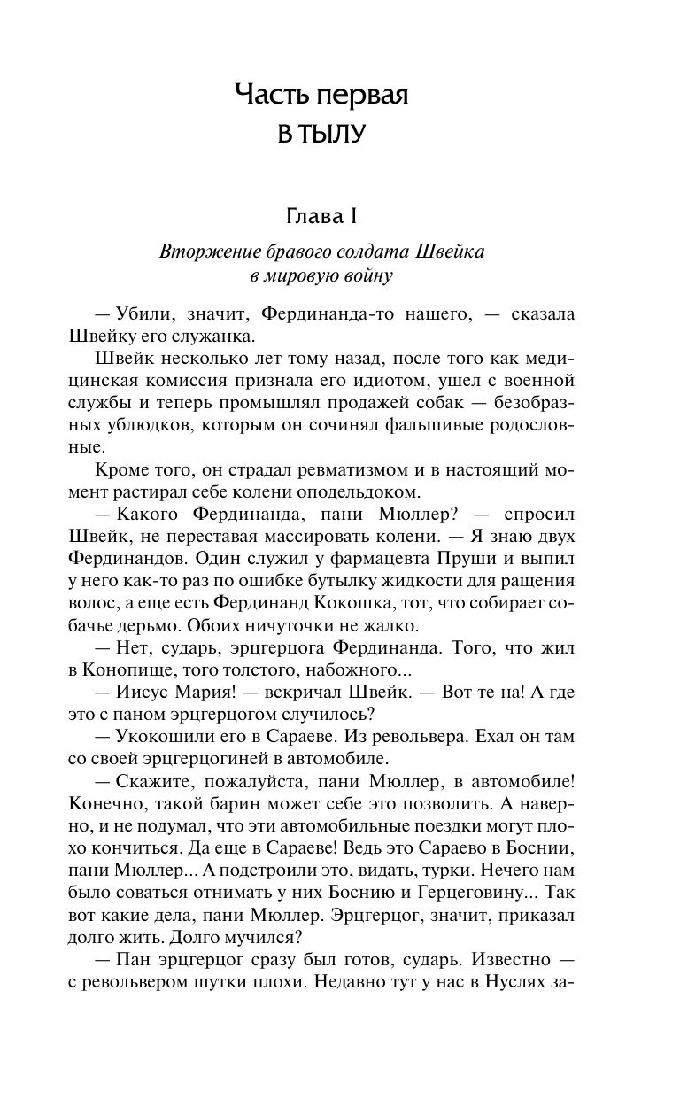 Гашек Ярослав Похождения бравого солдата Швейка - страница 4