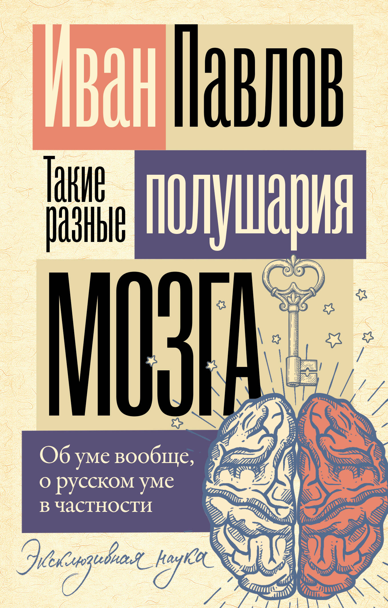 Павлов Иван Петрович Такие разные полушария мозга. Об уме вообще, о русском уме в частности - страница 0