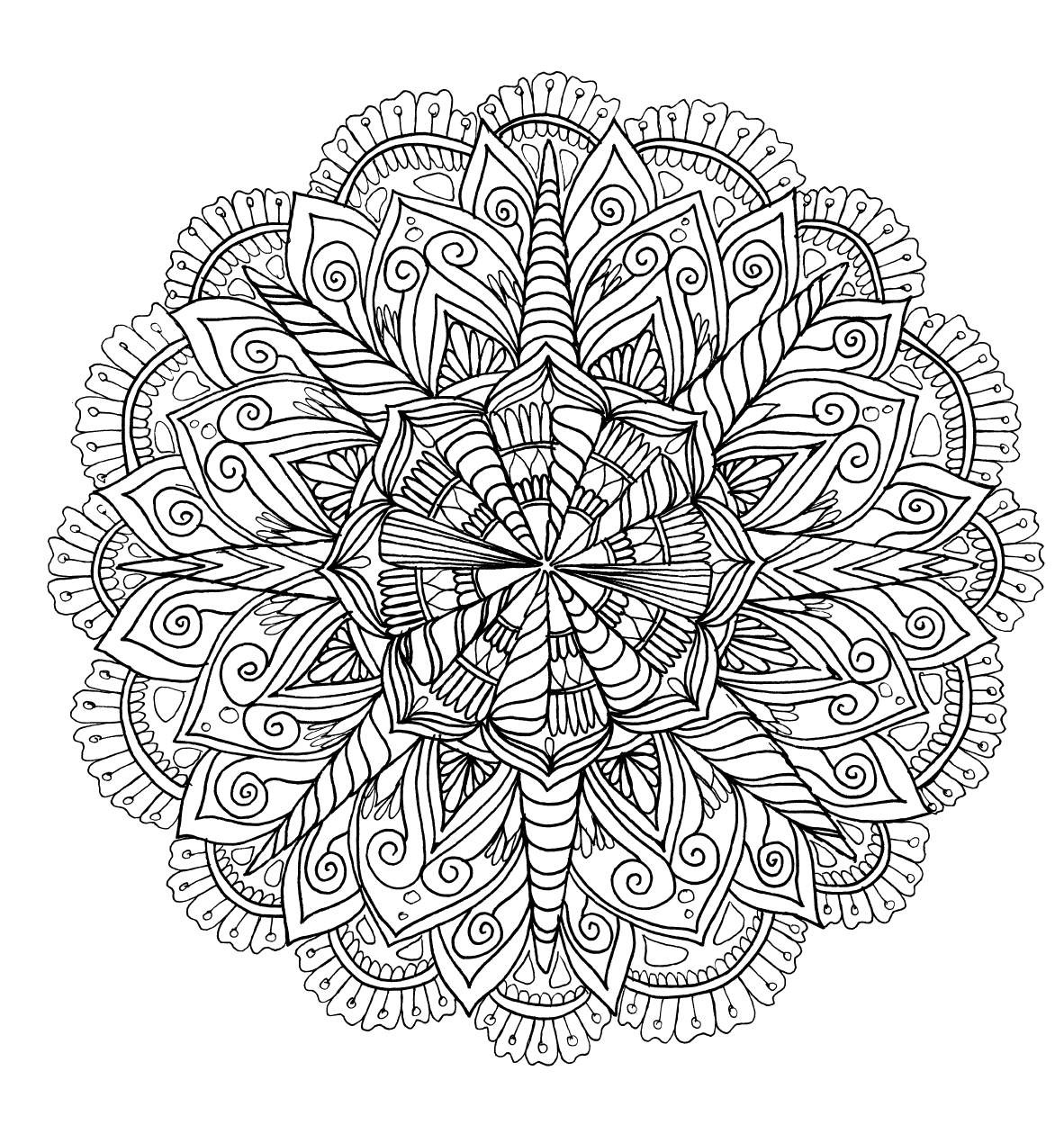 Браун Сара Неотразимые единороги. Раскраска антистресс - страница 4