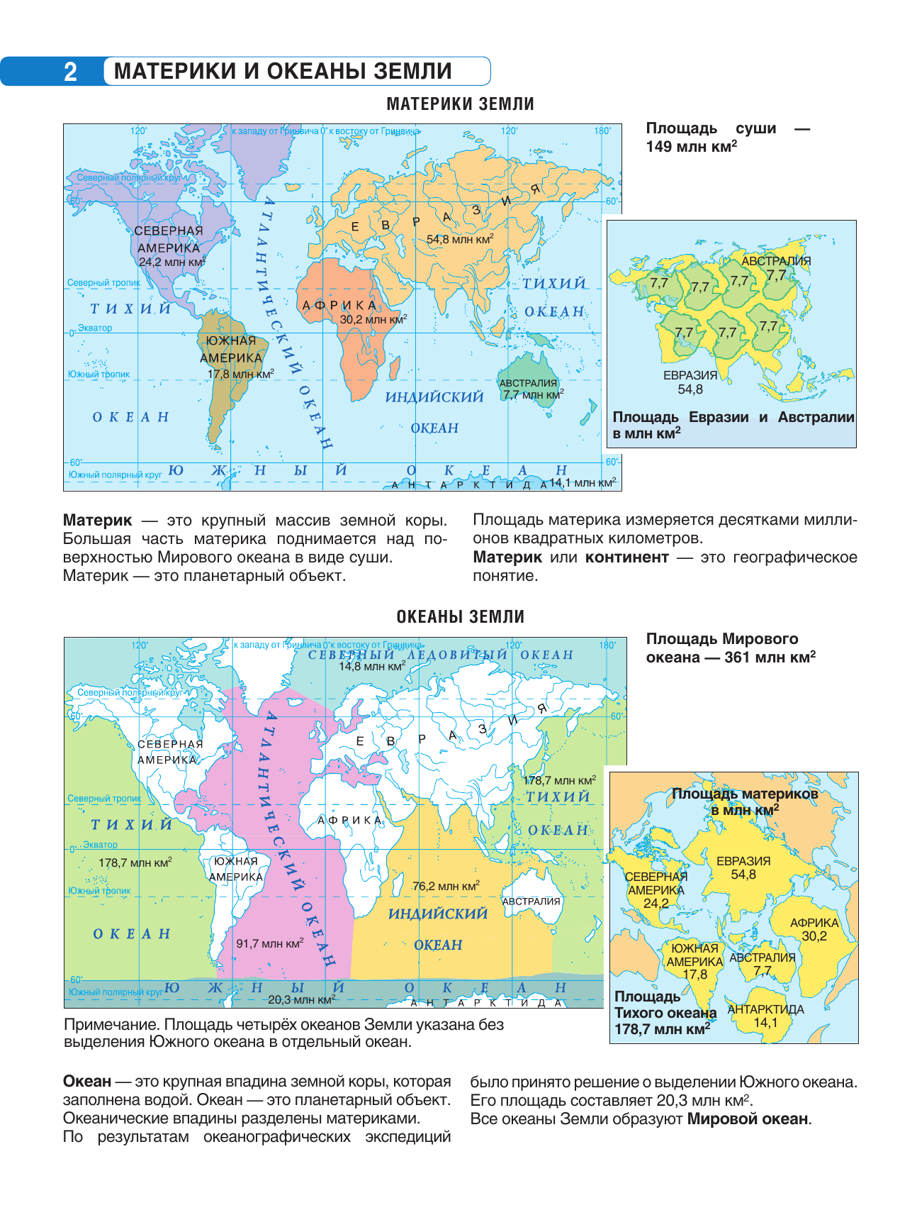 Крылова Ольга Вадимовна Атлас + контурные карты 6 класс. География. ФГОС (Россия в новых границах)_ - страница 2