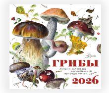 Календарь Грибы 2026 год