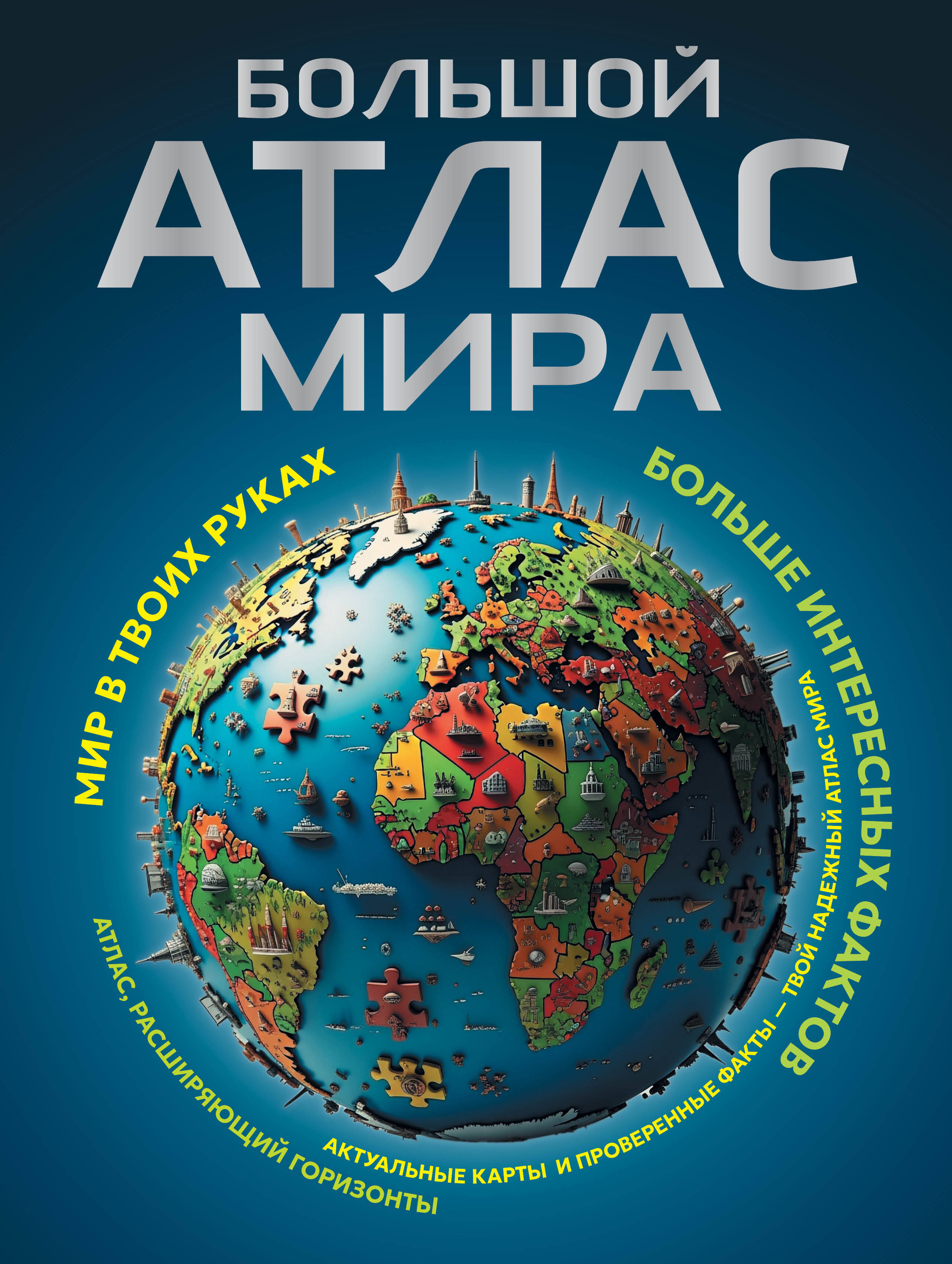  Большой атлас мира. Больше интересных фактов (в новых границах) - страница 0