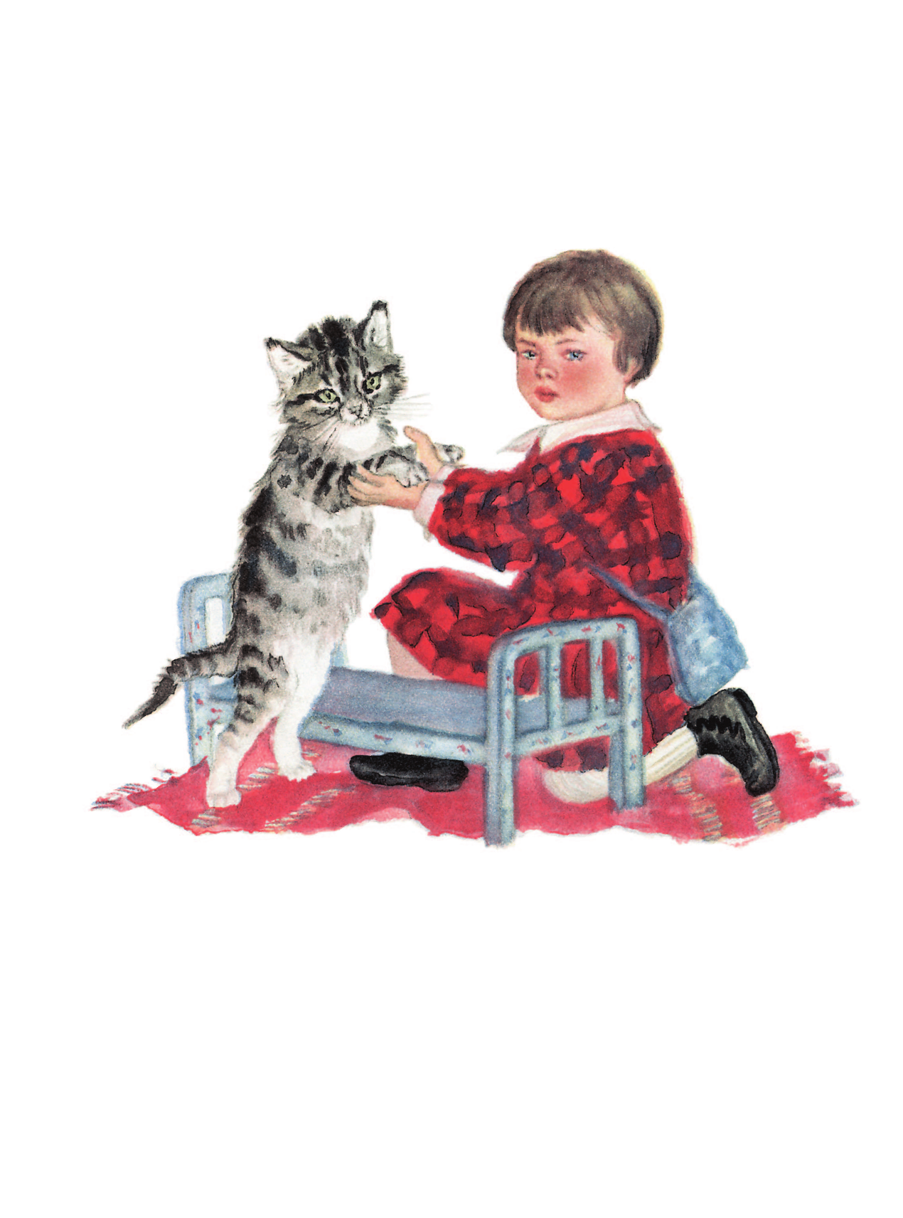 Маршак Самуил Яковлевич Усатый-полосатый. Рисунки В. Лебедева - страница 2