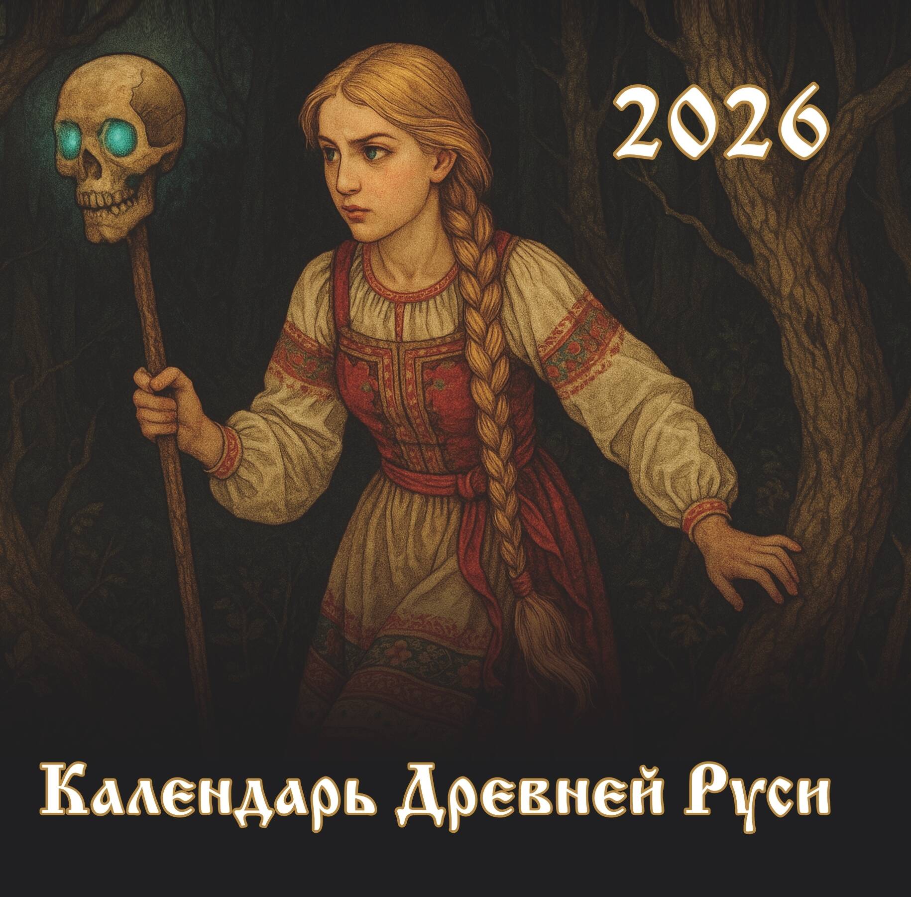  Календарь Древней Руси на 2026 год - страница 0