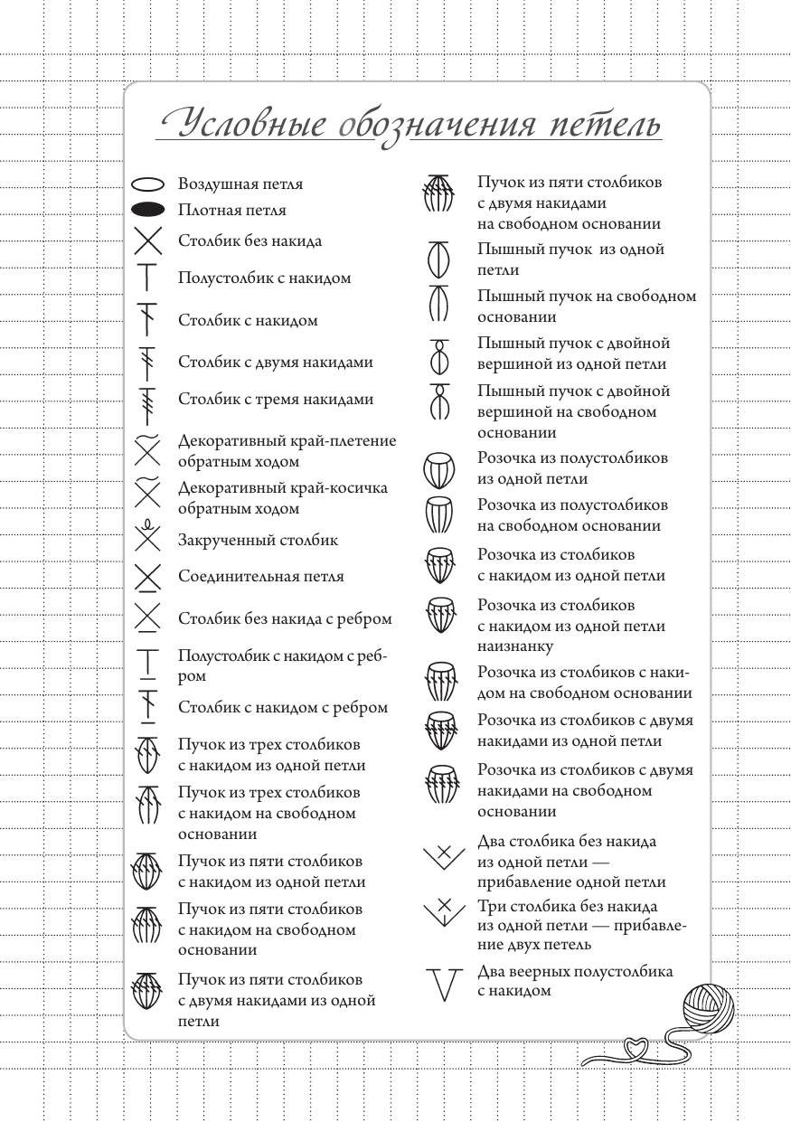  Планер для вязания. Блокнот вязания крючком - страница 1