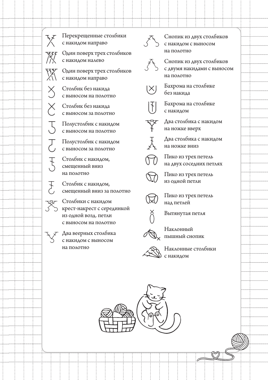  Планер для вязания. Блокнот вязания крючком - страница 3