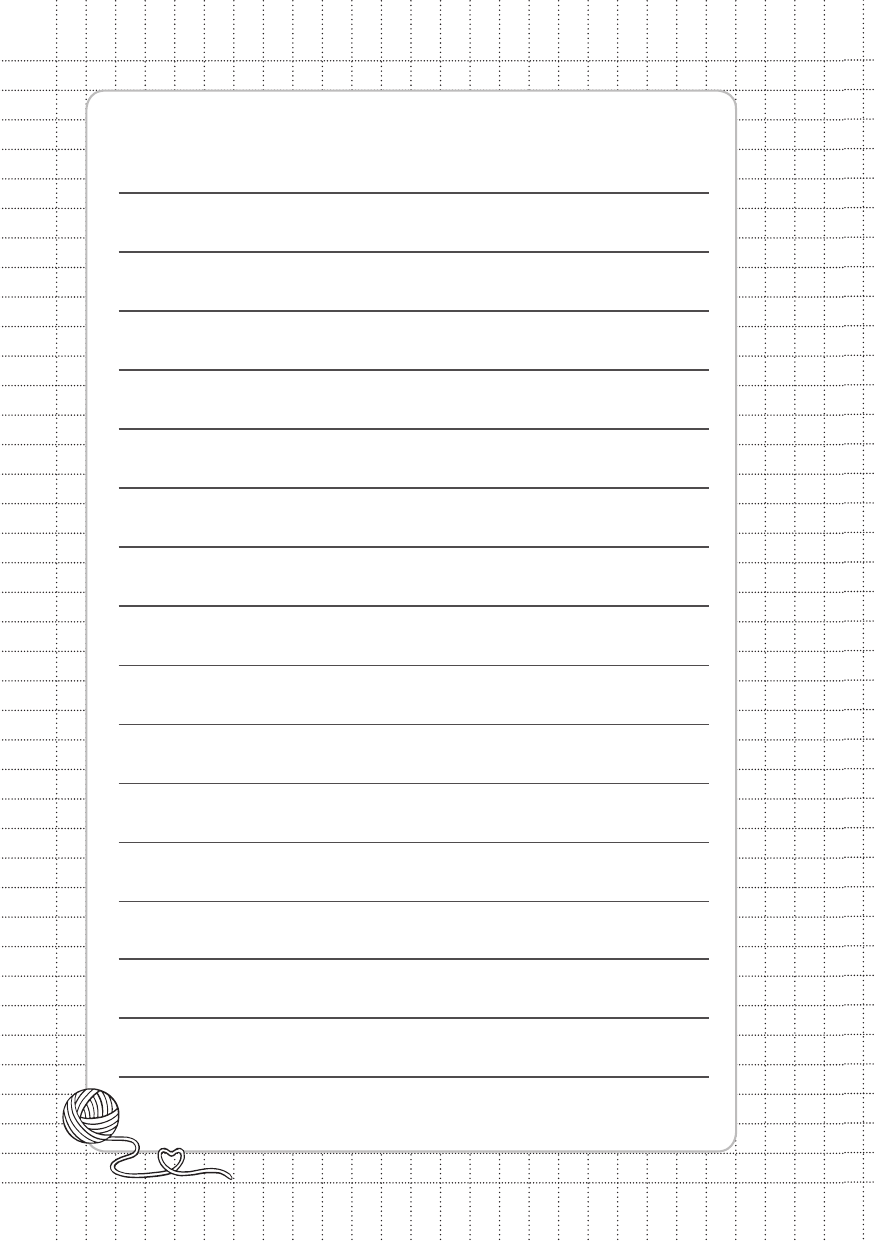  Планер для вязания. Блокнот вязания спицами - страница 2