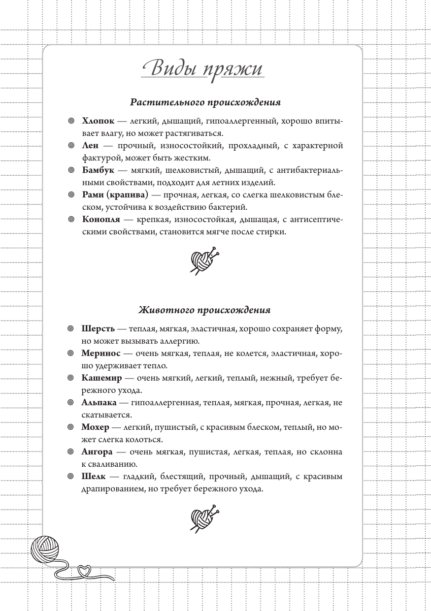  Планер для вязания. Блокнот вязания спицами - страница 3