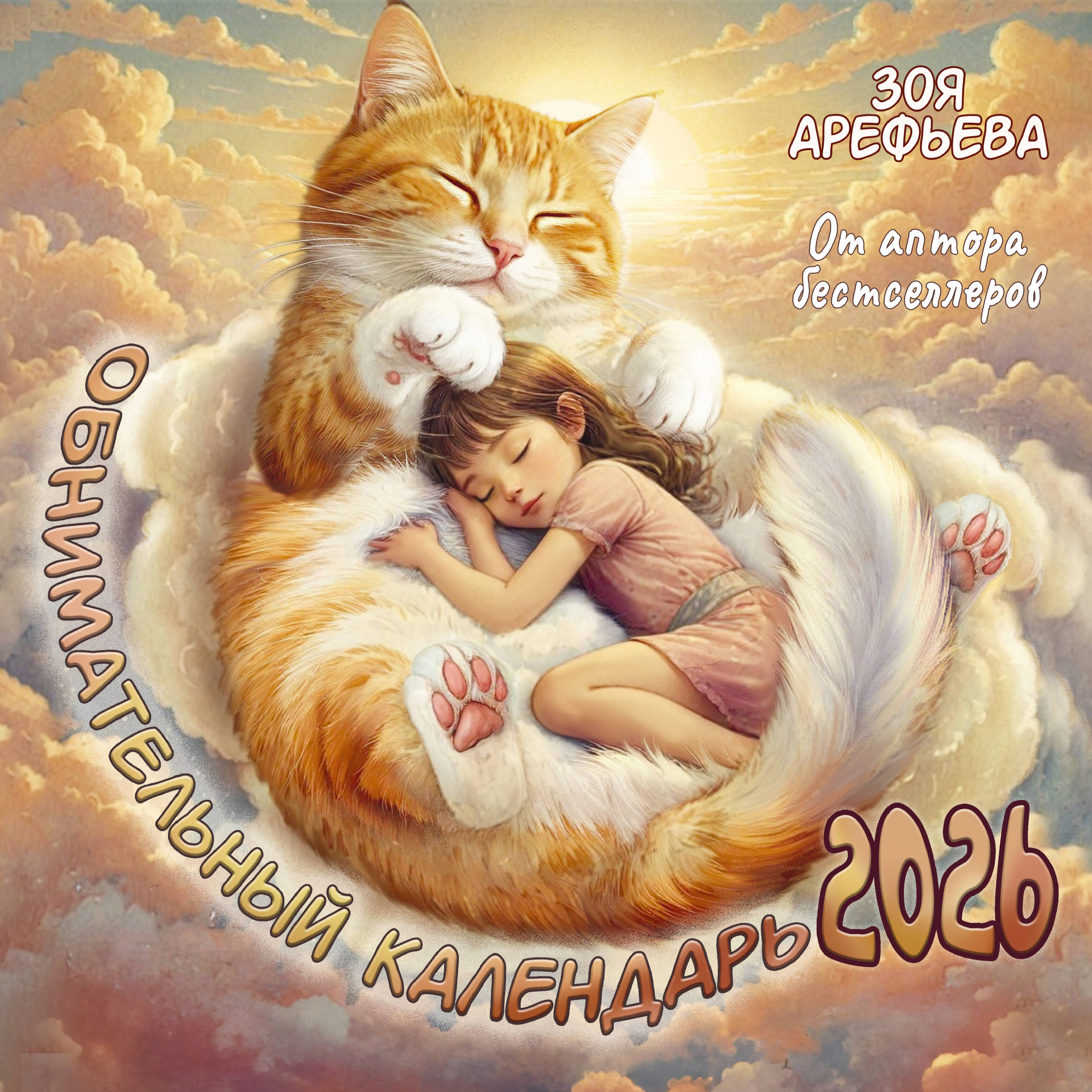 Арефьева Зоя Владимировна Обнимательный календарь. 2026 От аптора бестселлеров - страница 0