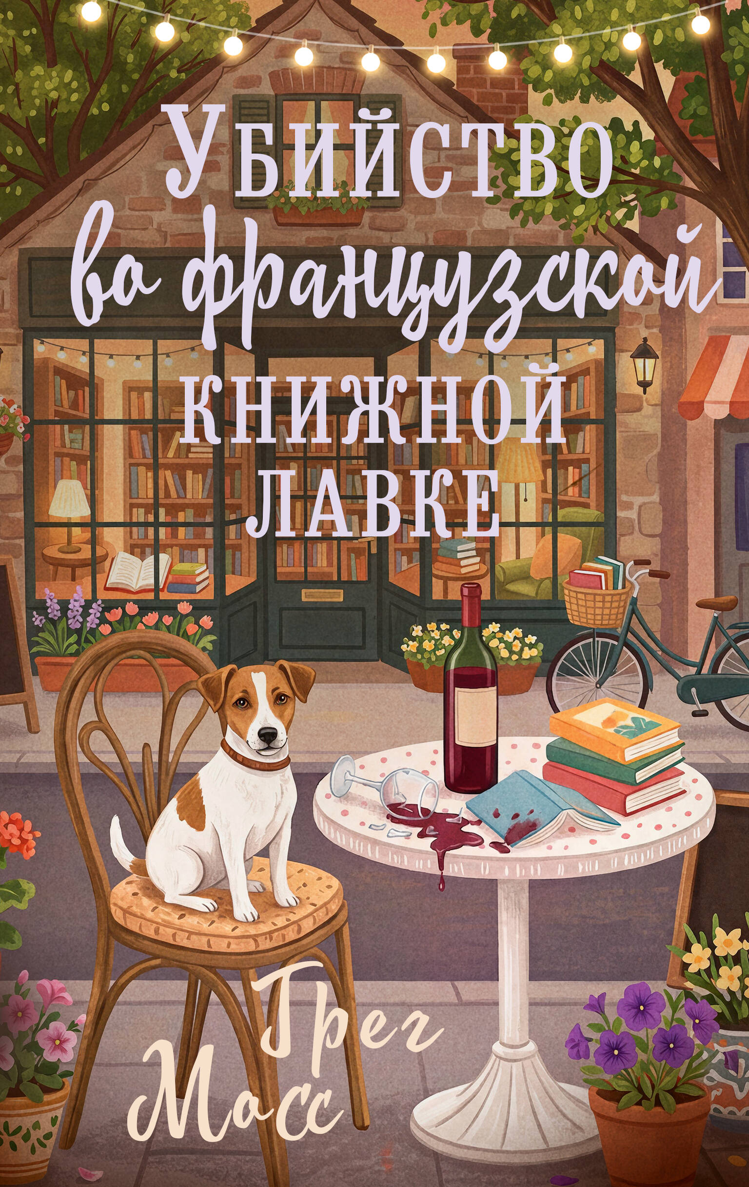 Мосс Грег Убийство во французской книжной лавке - страница 0