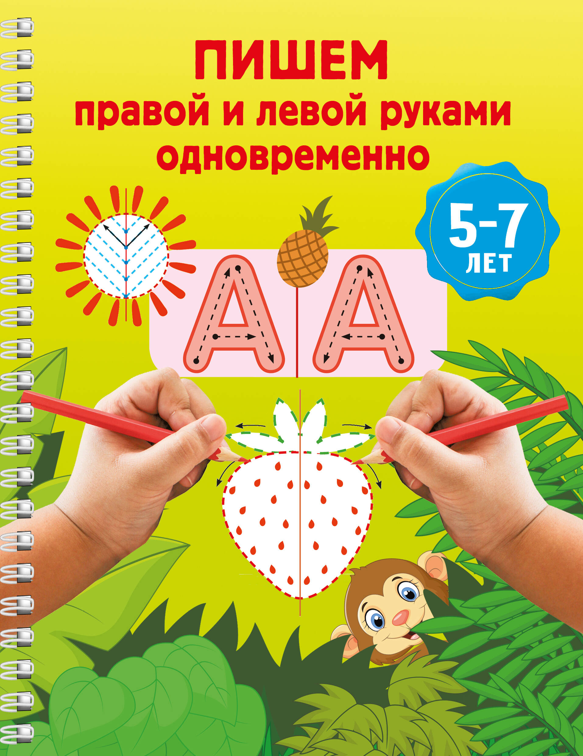 Дмитриева Валентина Геннадьевна Пишем правой и левой руками одновременно. 5-7 лет - страница 0